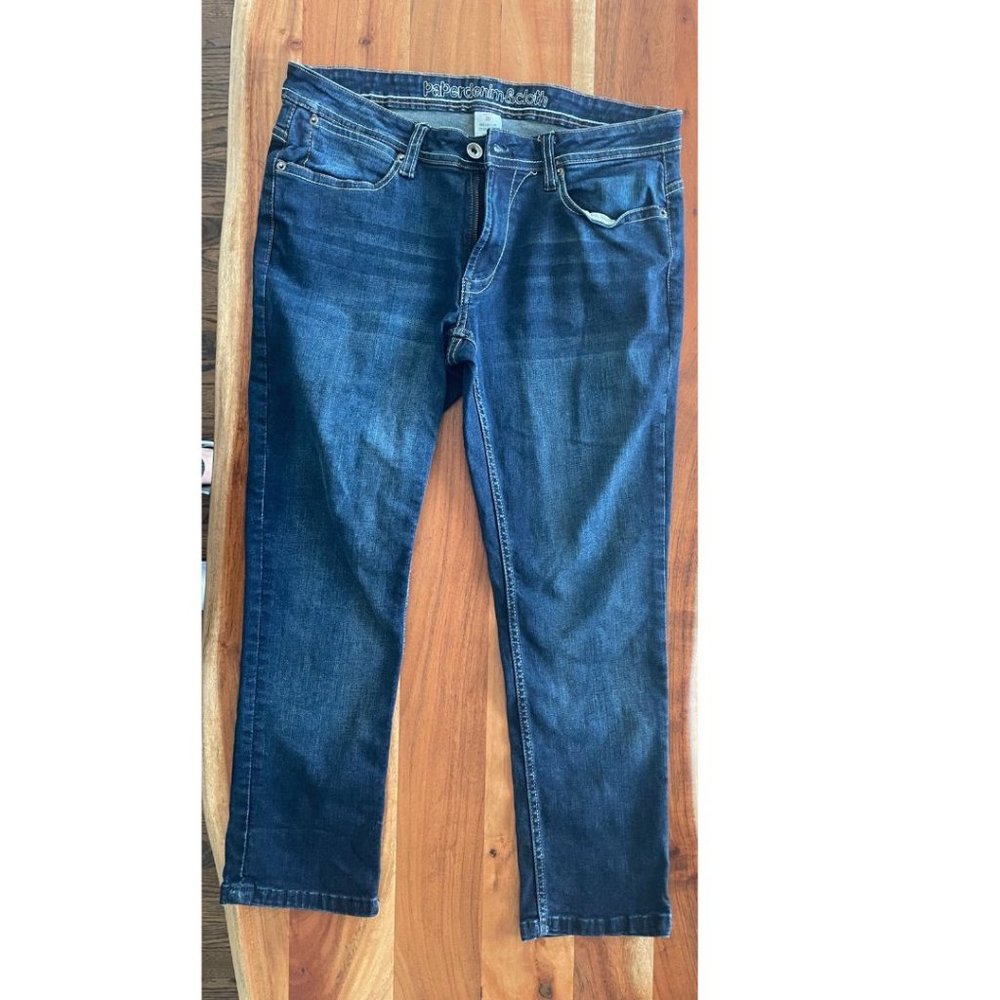 Paper Denim and Cloth Vintage Women's Straight Leg Jeans Style P8CRP-F81 Size 10